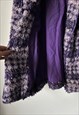 WARM CASUAL FUZZY Y2K ZIP JACKET 