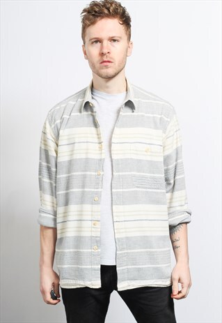 VINTAGE AZTEC PATTERNED SHIRT