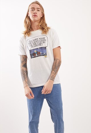 VINTAGE OWL GRAPHIC T-SHIRT
