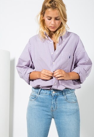 VINTAGE 80S POLO RALPH LAUREN SHIRT / S2423