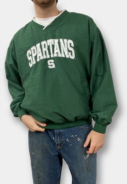 Vintage Spartans American football pullover sweatshirt