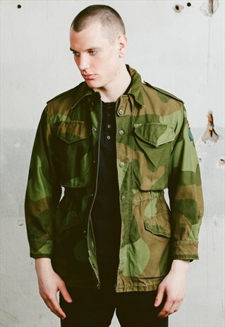VINTAGE FESTIVAL CAMO JACKET