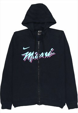 Nike 90's Miami Zip Up Hoodie Small Black