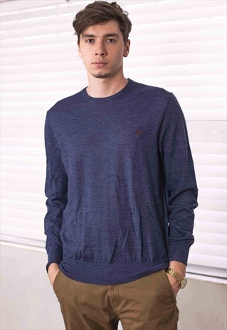 VINTAGE POLO RALPH LAUREN SWEATER JUMPER LOGO 90S L 7.1
