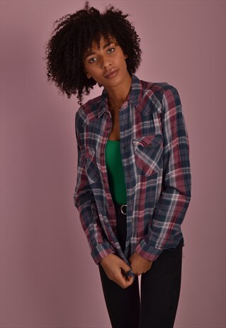 CHECK FLANNEL SHIRT GRS841