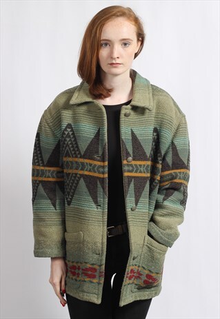 VINTAGE AZTEC FESTIVAL JACKET