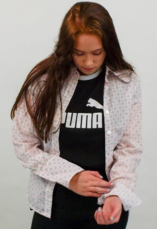 VINTAGE ABSTRACT PATTERN SHIRT