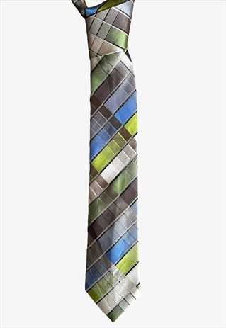 Vintage 90s Kenneth Cole Reaction Striped Tie