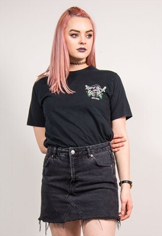 90'S VINTAGE BLACK HARD ROCK CAFE BEIJING T-SHIRT