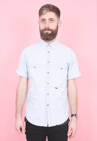 VINTAGE LEVI'S GRUNGE DENIM SHIRT /R8420