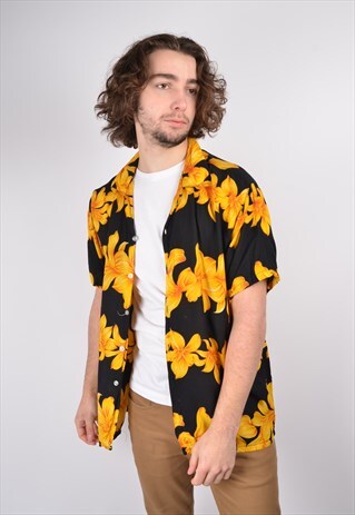 VINTAGE HAWAIIAN PATTERNED SHIRT