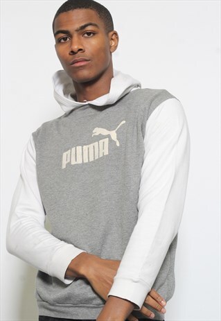 VINTAGE PUMA HOODED SWEATSHIRT
