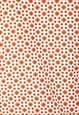 SHIRT VINTAGE 1970S ORANGE PRINT COTTON LOOSE SIZE 12 / 14