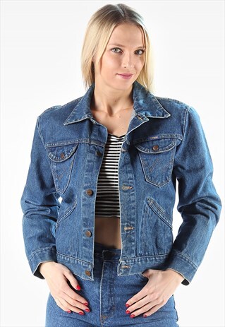 WRANGLER DENIM JACKET 80S TRUCKER