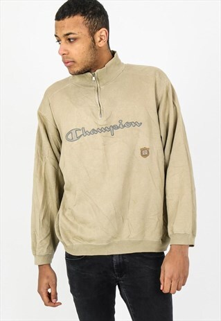 VINTAGE CHAMPION EMBROIDERED LOGO SWEATSHIRT SWSAW73