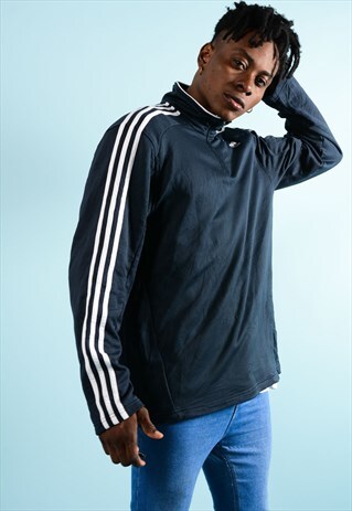 VINTAGE ADIDAS 1/4 ZIP SWEATSHIRT