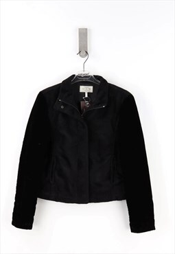 Armani Jeans Crop Jacket in Black  - S