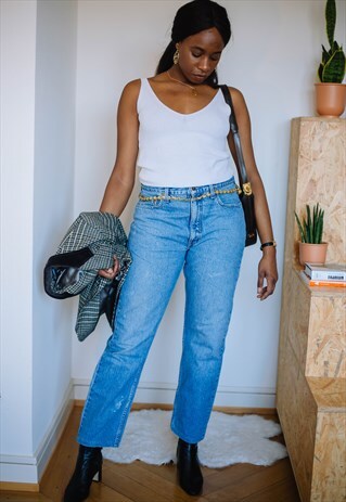 UNISEX VINTAGE DENIM LEVI'S ORANGE TAG JEANS TROUSERS