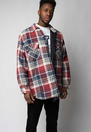 VINTAGE PADDED FLANNEL SHIRT