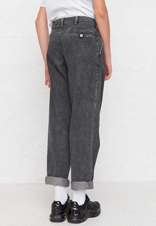 VINTAGE RETRO BLACK PIONEER DENIM JEANS