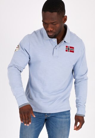 VINTAGE NAPAPJRI POLO SWEATSHIRT NT114