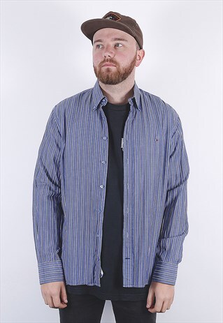 VINTAGE TOMMY HILFIGER STRIPED SHIRT