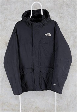 Black The North Face Puffer Jacket Hyvent XL