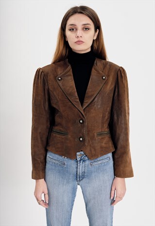 Vintage 90s Leather Jacket
