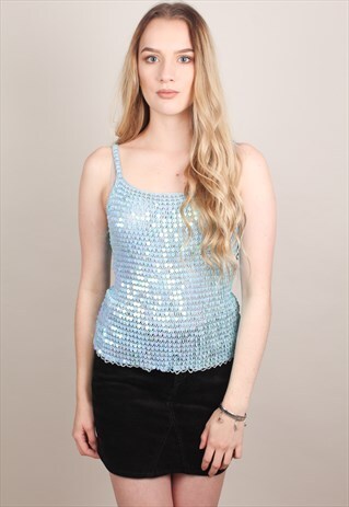 VINTAGE SEQUIN TOP ASM1741