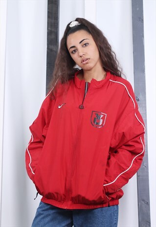 VINTAGE 80'S NIKE WINDBREAKER / SHELL JACKET.FESTIVAL/SPORTS