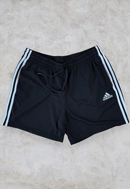 Adidas Black Sweat Shorts Mens XL