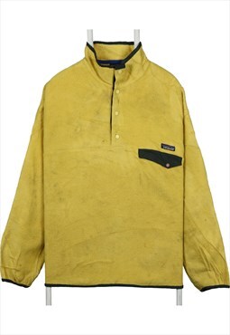Patagonia 90's Snap T Synchilla Fleece Jumper XLarge Yellow