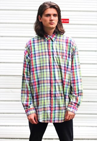1990'S VINTAGE RALPH LAUREN CHECK SHIRT