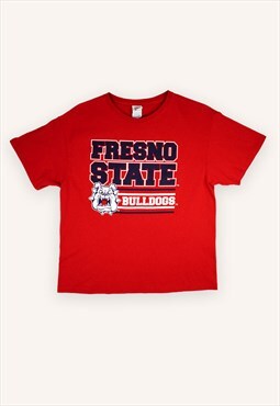Vintage American Football Fresno State Bulldogs T-Shirt