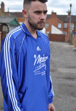 VINTAGE 90'S ADIDAS FOOTBALL LONG SLEEVE TEE
