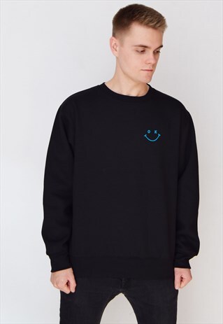 BLACK OK (BLUE) SWEATSHIRT