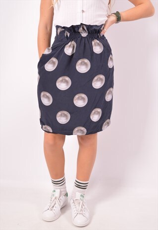 VINTAGE MOSCHINO SKIRT BLUE