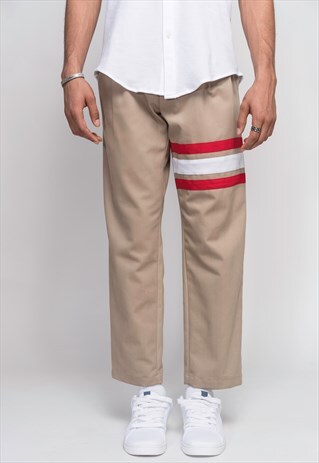 KAHKI BANNER PANTS