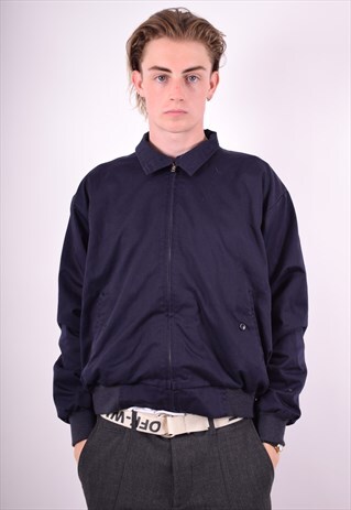 MENS VINTAGE JACKET MEDIUM BLUE 90'S