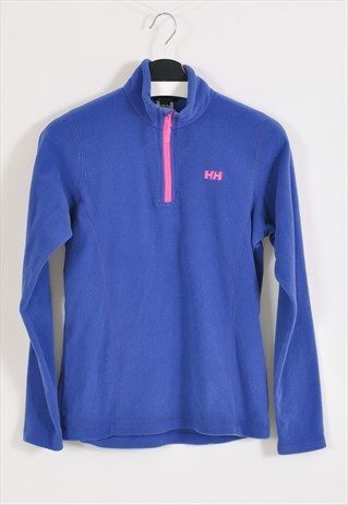 VINTAGE 90'S HELLY HANSEN 1/4 ZIP FLEECE