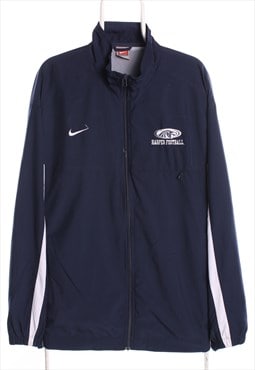 Nike 90's Zip Up Waterproof Windbreaker Coat Xlarge Navy