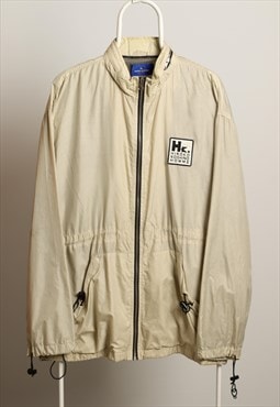 Hiroko Koshino Vintage Windbreaker Jacket Olive Size L
