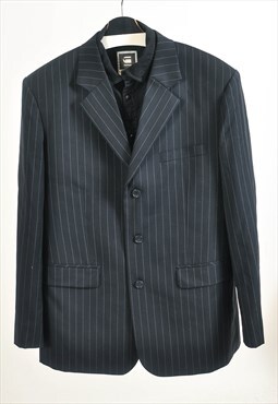 Vintage 90s striped blazer jacket