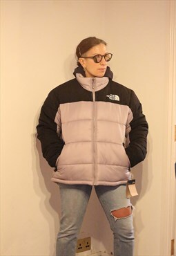 Brand new North Face puffer padded jacket in washed lilac