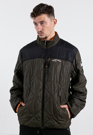 VINTAGE 80S TOMMY HILFIGER PUFFER WINTER JACKET / S9621