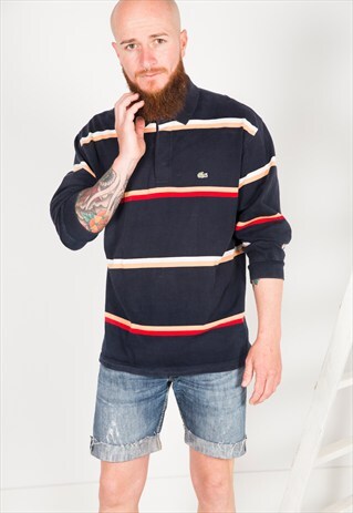 VINTAGE 80'S LACOSTE POLO T-SHIRT / S0160