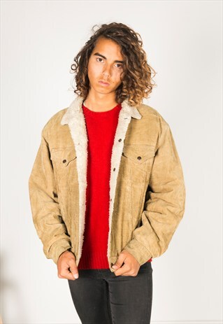 VINTAGE 80S LEVIS WINTER SHEEPSKIN JACKET / R1201C105