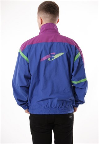 VINTAGE VTG RARE FILA LOGO SHELL JACKET 13163