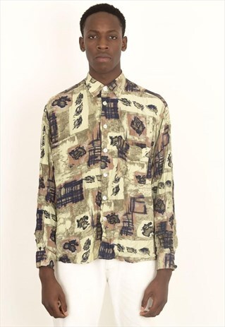 VINTAGE PATTERN SHIRT