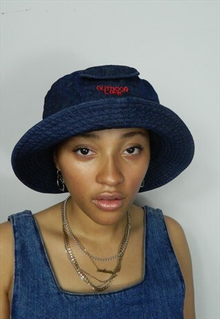DENIM BUCKET HAT